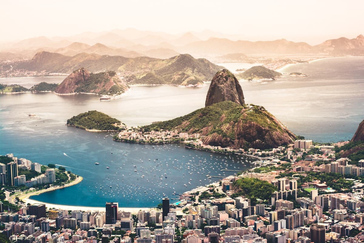 Rio de Janeiro seen from above